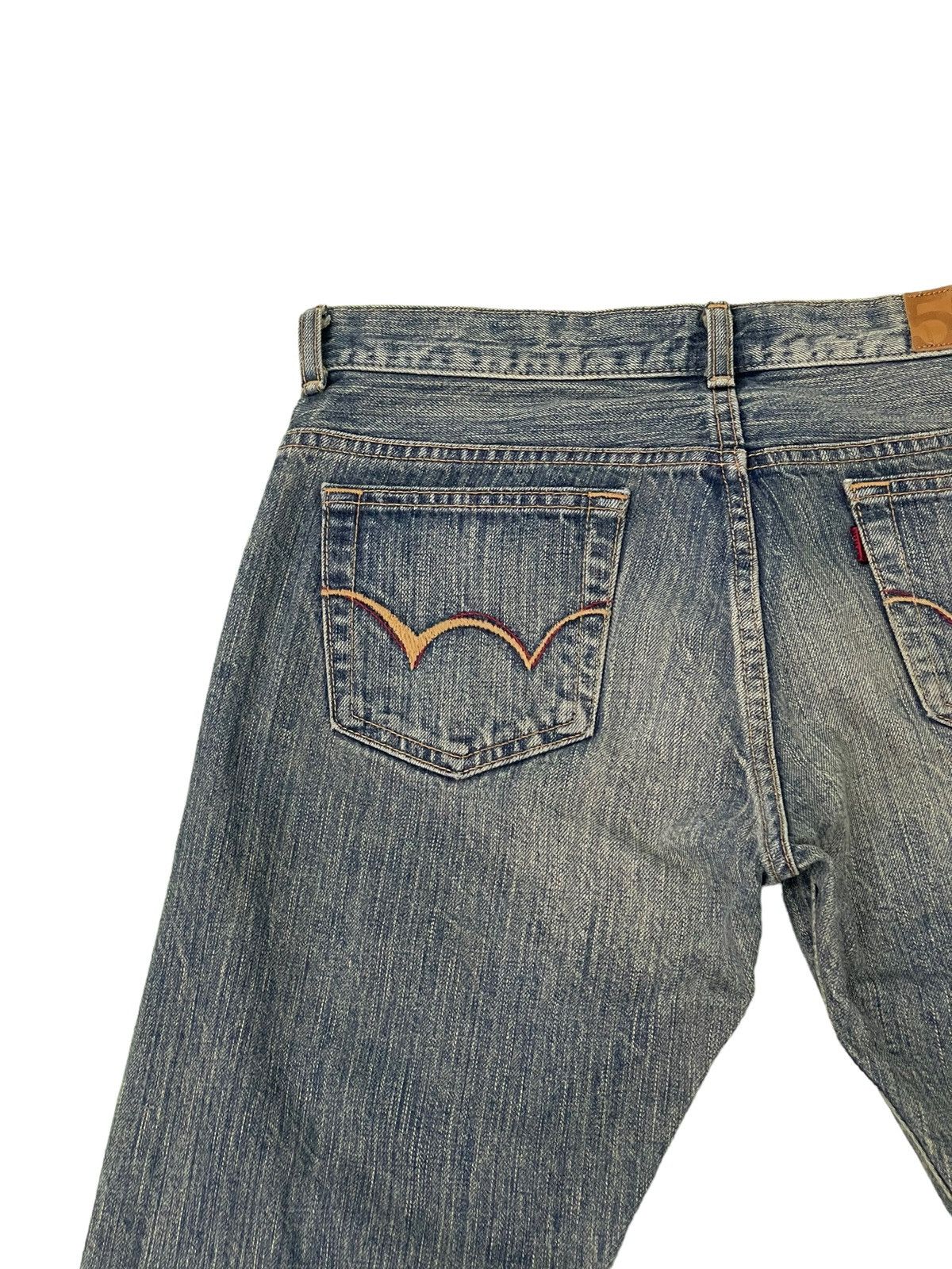 Edwin Flare Jeans Edwin Japan Distress Denim Boot Cut 5🟦2 Size US 30 / EU 46 - 19 Thumbnail