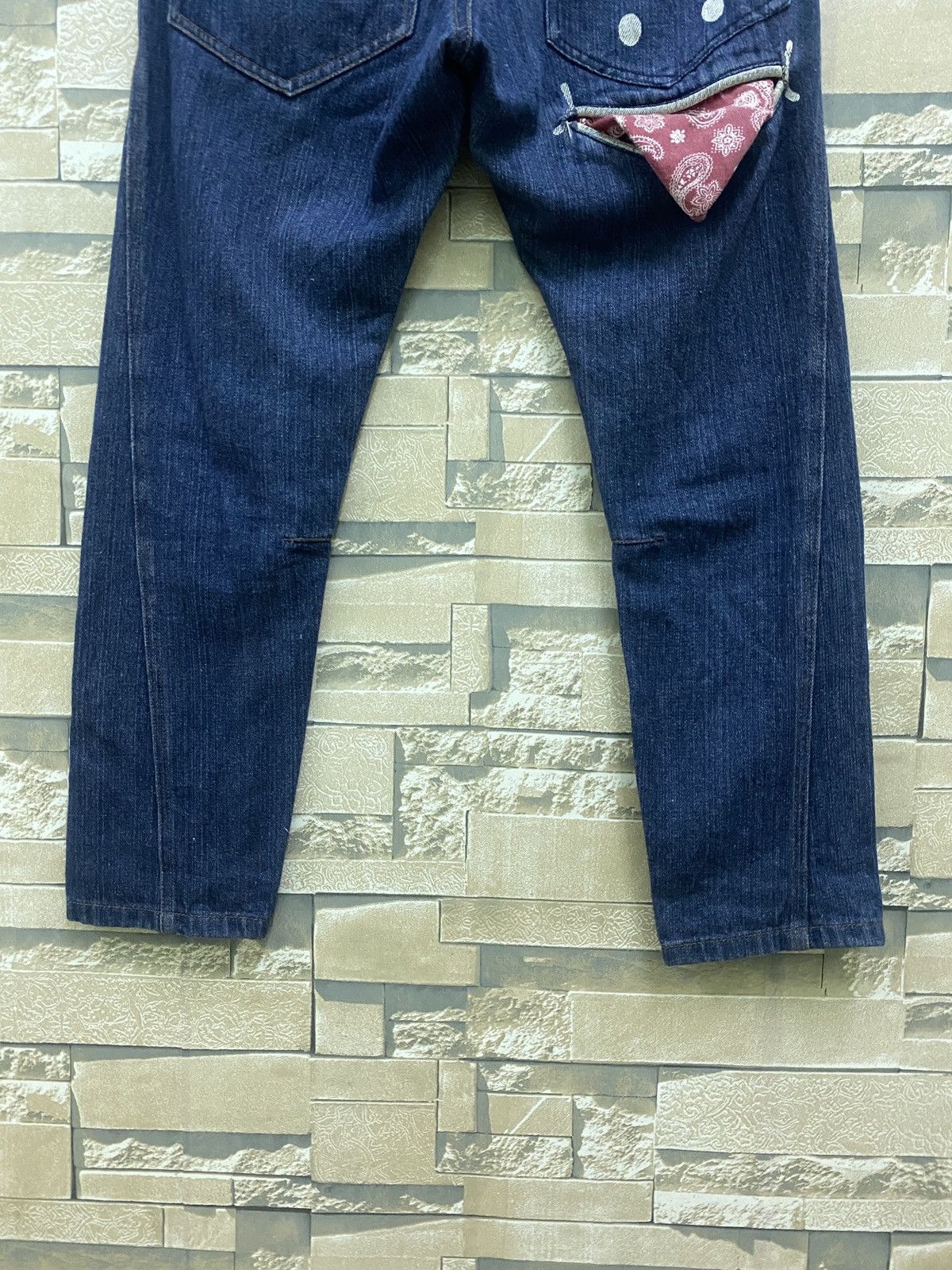 Japanese Brand UPSMILE X RHP Smiley Pocket Hysteric Glamour Style Denim Size US 26 / EU 42 - 17 Thumbnail