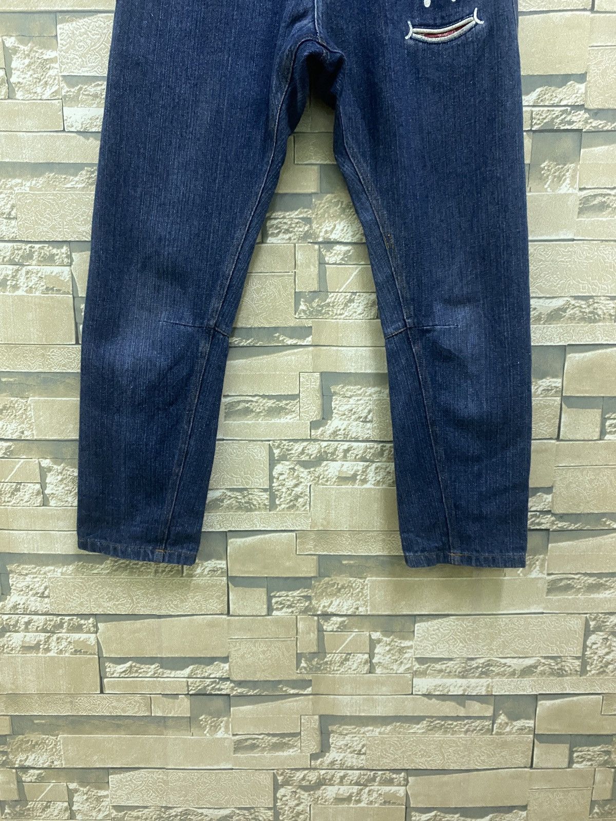 Japanese Brand UPSMILE X RHP Smiley Pocket Hysteric Glamour Style Denim Size US 26 / EU 42 - 8 Thumbnail