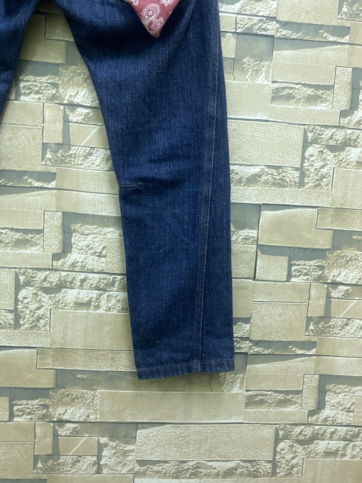Japanese Brand UPSMILE X RHP Smiley Pocket Hysteric Glamour Style Denim Size US 26 / EU 42 - 15 Thumbnail
