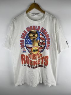 Vintage NBA (Hanes) - Houston Rockets World Champions T-Shirt 1994 X-Large