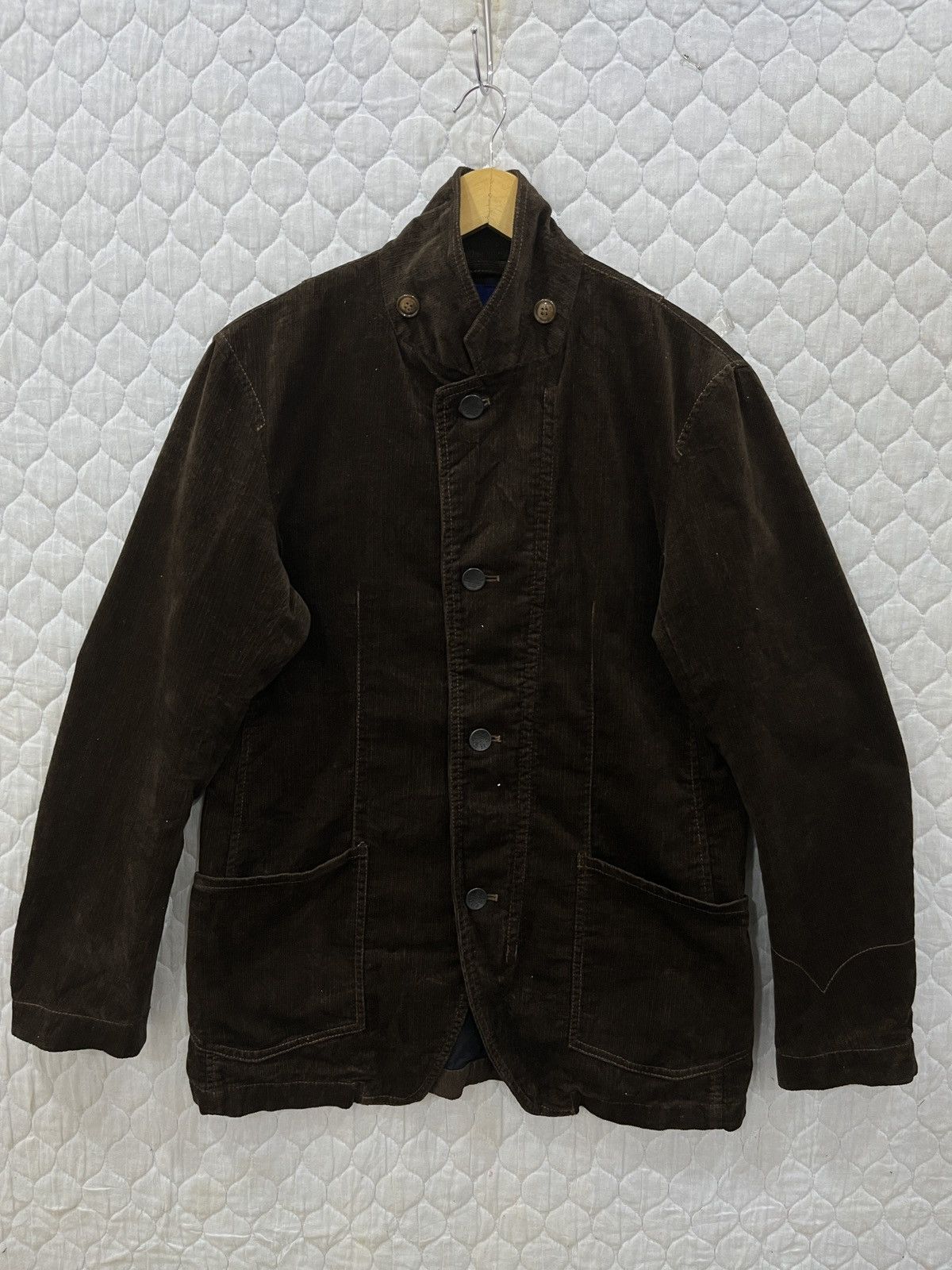 Levi's (Yy). VINTAGE LEVIS MOVIN ON CORDUROY CHORE JACKET Size US M / EU 48-50 / 2 - 1 Thumbnail