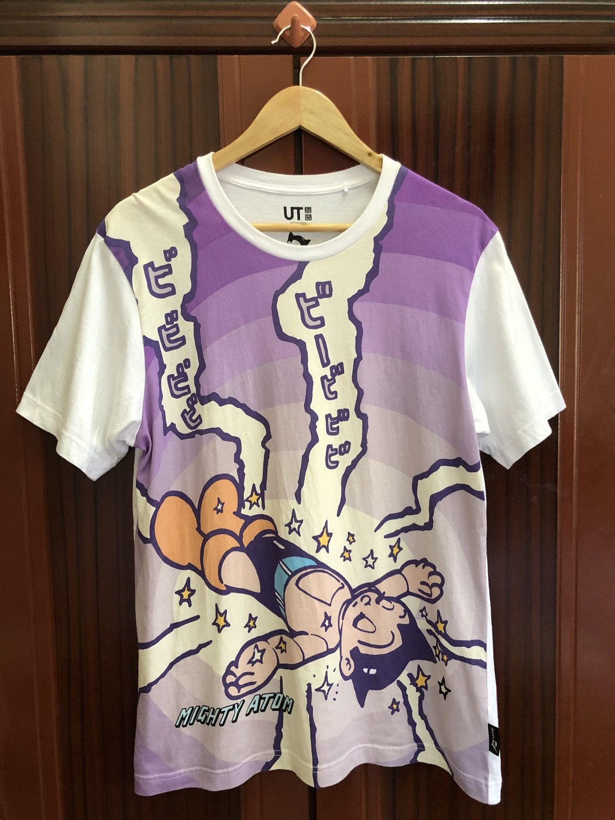 Uniqlo Astro Boy x Uniqlo Mighty Atom Big Logo Over Full Print Size US L / EU 52-54 / 3 - 1 Thumbnail