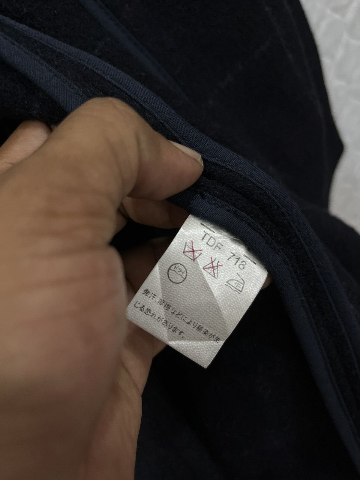 Kansai Yamamoto Y. KANSAI JEANS JAPANESE HYPEBEAST PEA COAT JACKET Size US M / EU 48-50 / 2 - 7 Thumbnail