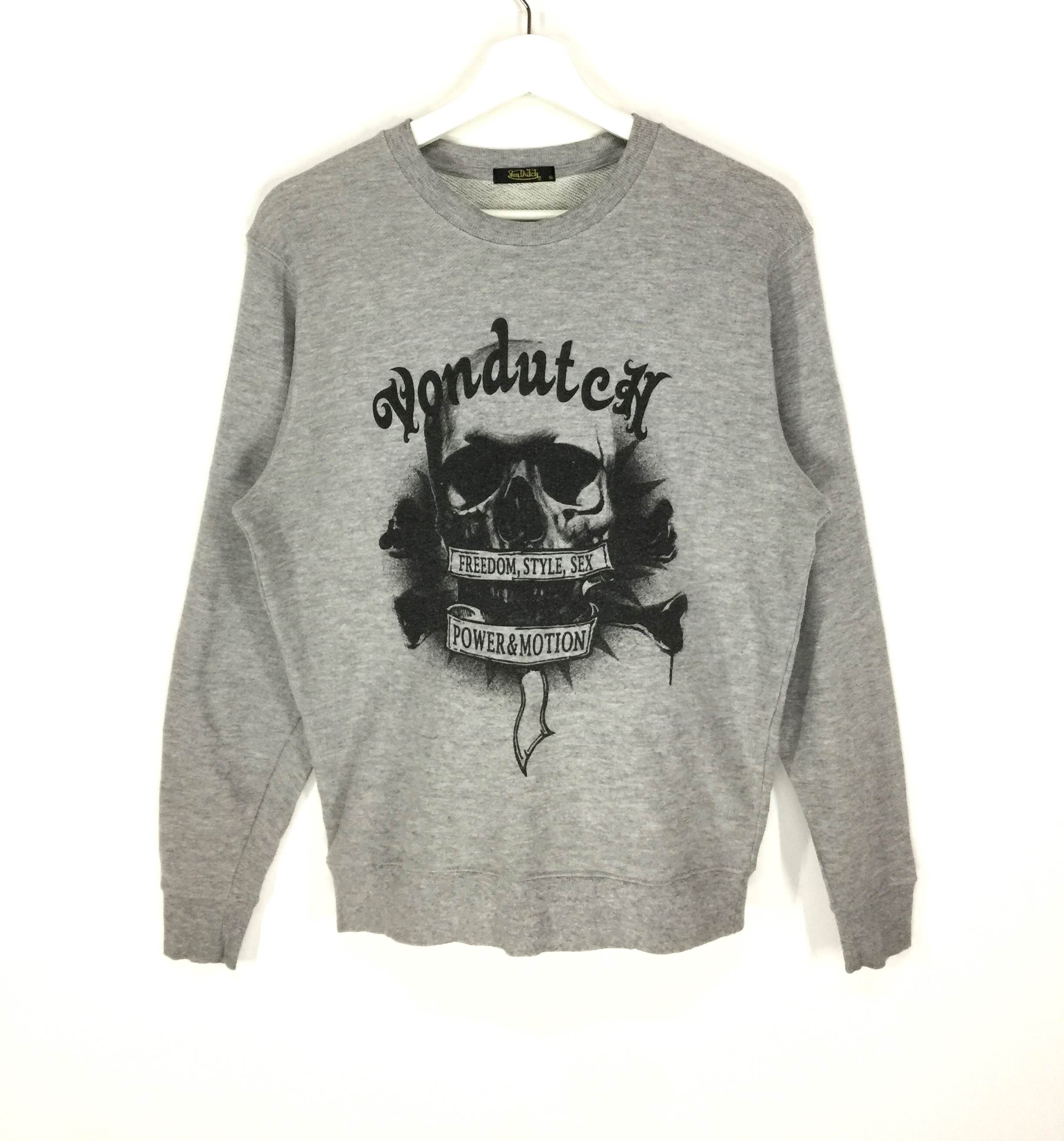 Von Dutch von dutch skull sweatshirt kustom kulture pullover Size US M / EU 48-50 / 2 - 1 Thumbnail