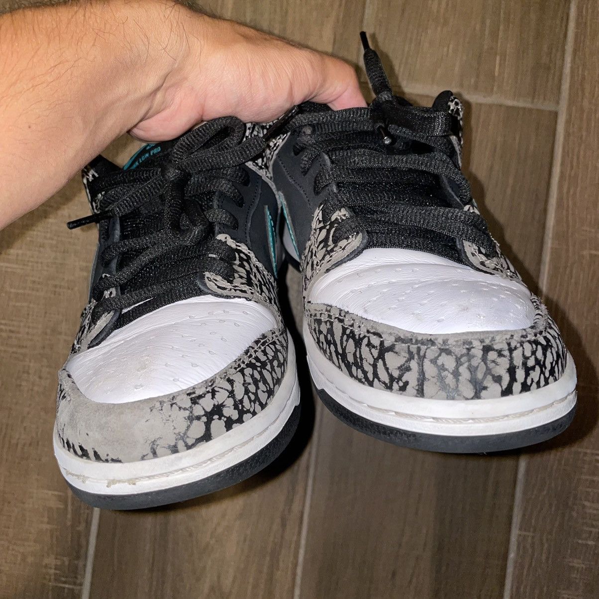 Nike Nike SB Dunk Low Atmos Elephant Skate Shoe Size US 7 / EU 40 - 4 Thumbnail