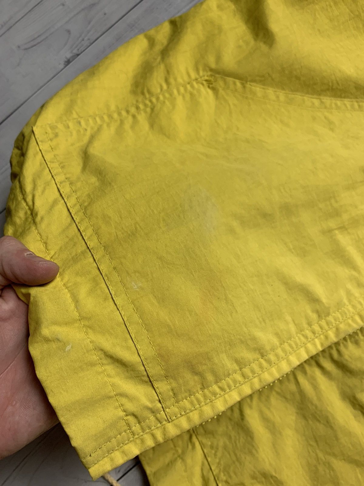 Nike × Vintage Vintage Nike Jacket big logo yellow size L swoosh Size US L / EU 52-54 / 3 - 8 Thumbnail
