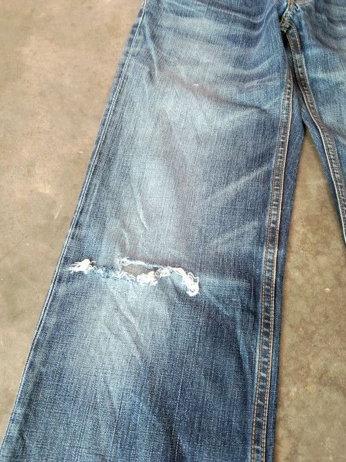 Levi's Vintage Levi's Jeans 502 Straight Leg Distressed Denim 28x29 Size US 28 / EU 44 - 5 Thumbnail