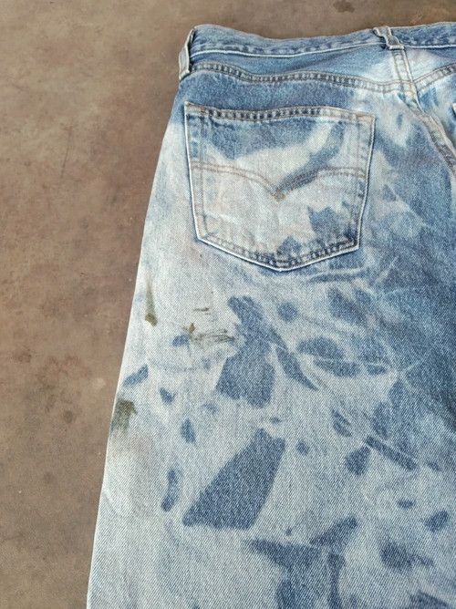 Levi's Vintage Levi's 501 Distressed Jeans 32x34 Size US 32 / EU 48 - 4 Thumbnail