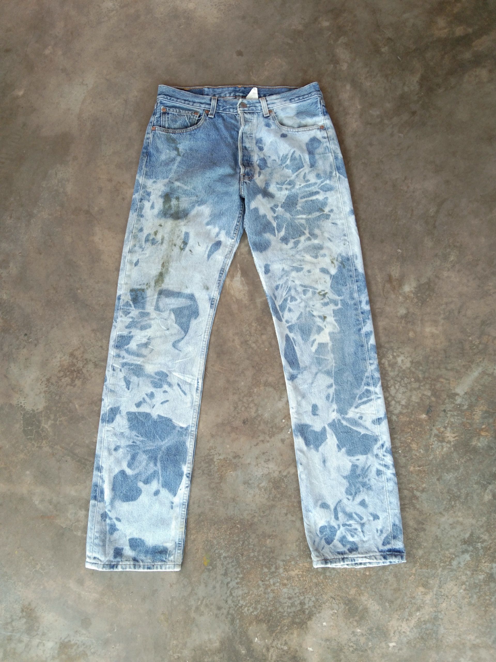 Levi's Vintage Levi's 501 Distressed Jeans 32x34 Size US 32 / EU 48 - 1 Thumbnail