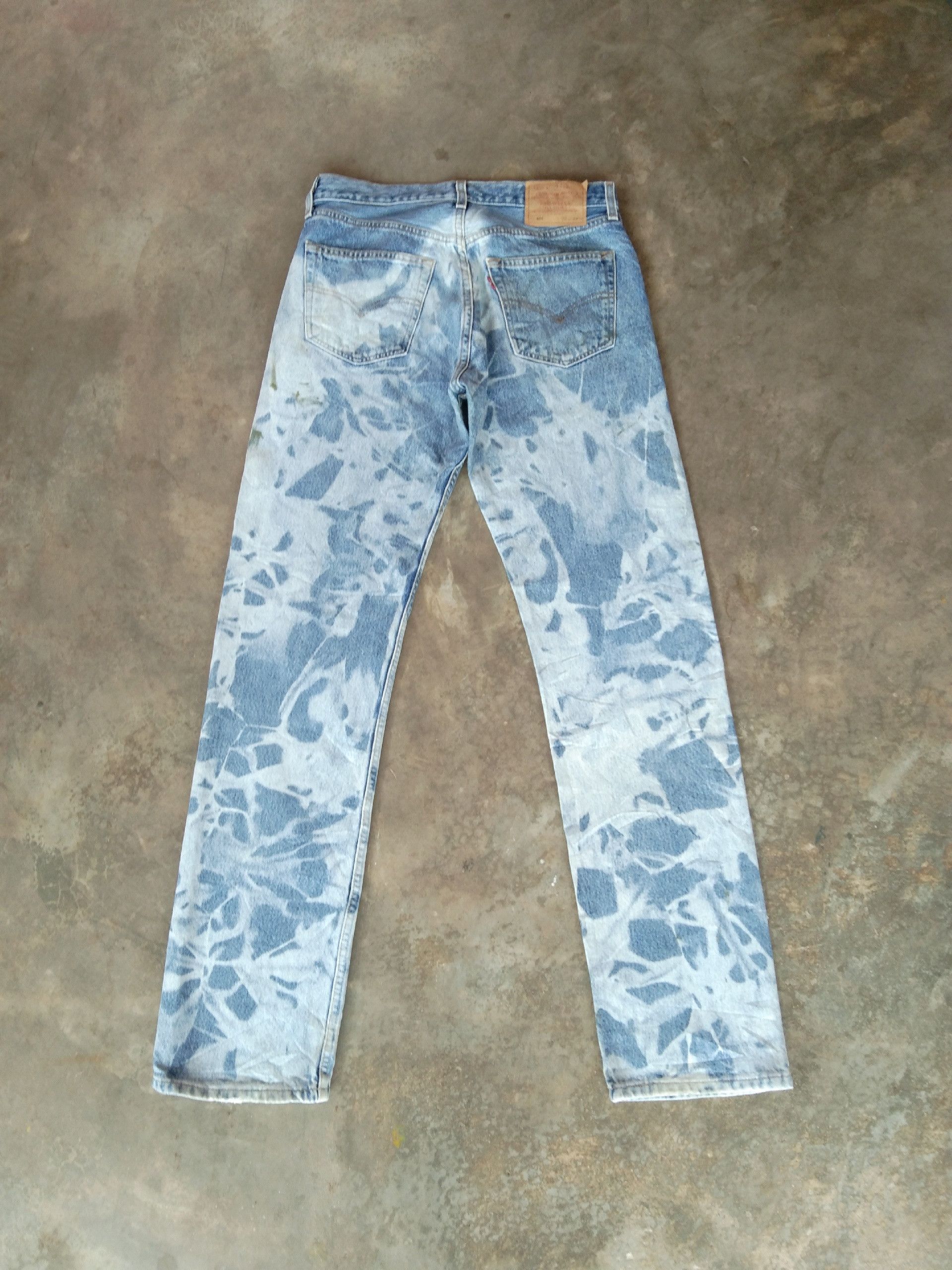 Levi's Vintage Levi's 501 Distressed Jeans 32x34 Size US 32 / EU 48 - 2 Thumbnail
