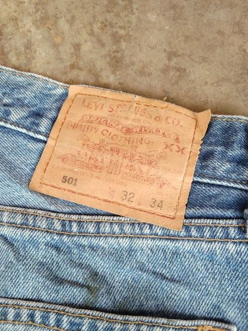 Levi's Vintage Levi's 501 Distressed Jeans 32x34 Size US 32 / EU 48 - 3 Thumbnail