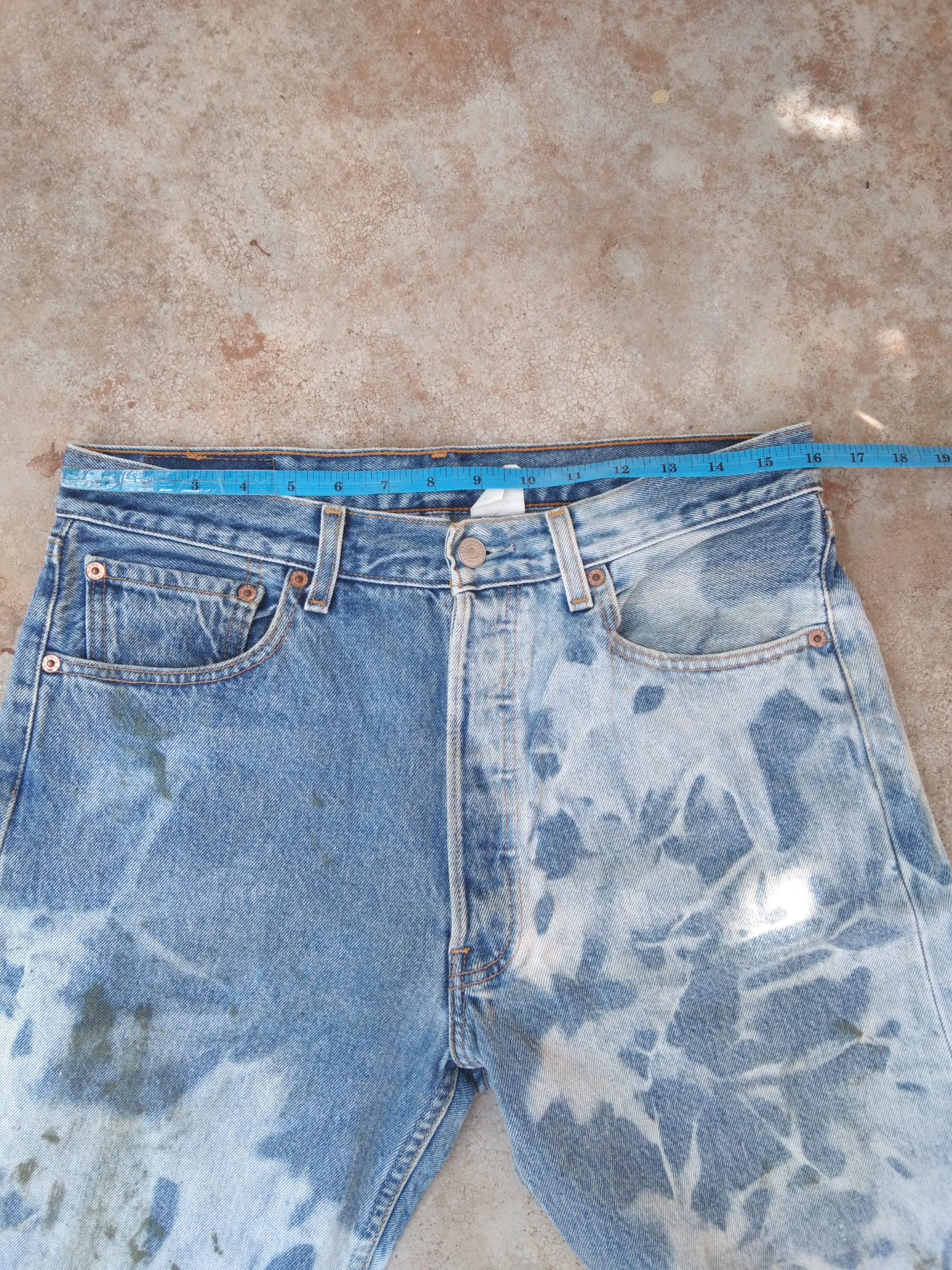 Levi's Vintage Levi's 501 Distressed Jeans 32x34 Size US 32 / EU 48 - 11 Thumbnail