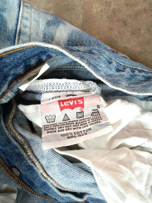 Levi's Vintage Levi's 501 Distressed Jeans 32x34 Size US 32 / EU 48 - 9 Thumbnail