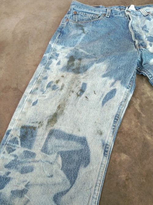 Levi's Vintage Levi's 501 Distressed Jeans 32x34 Size US 32 / EU 48 - 7 Thumbnail