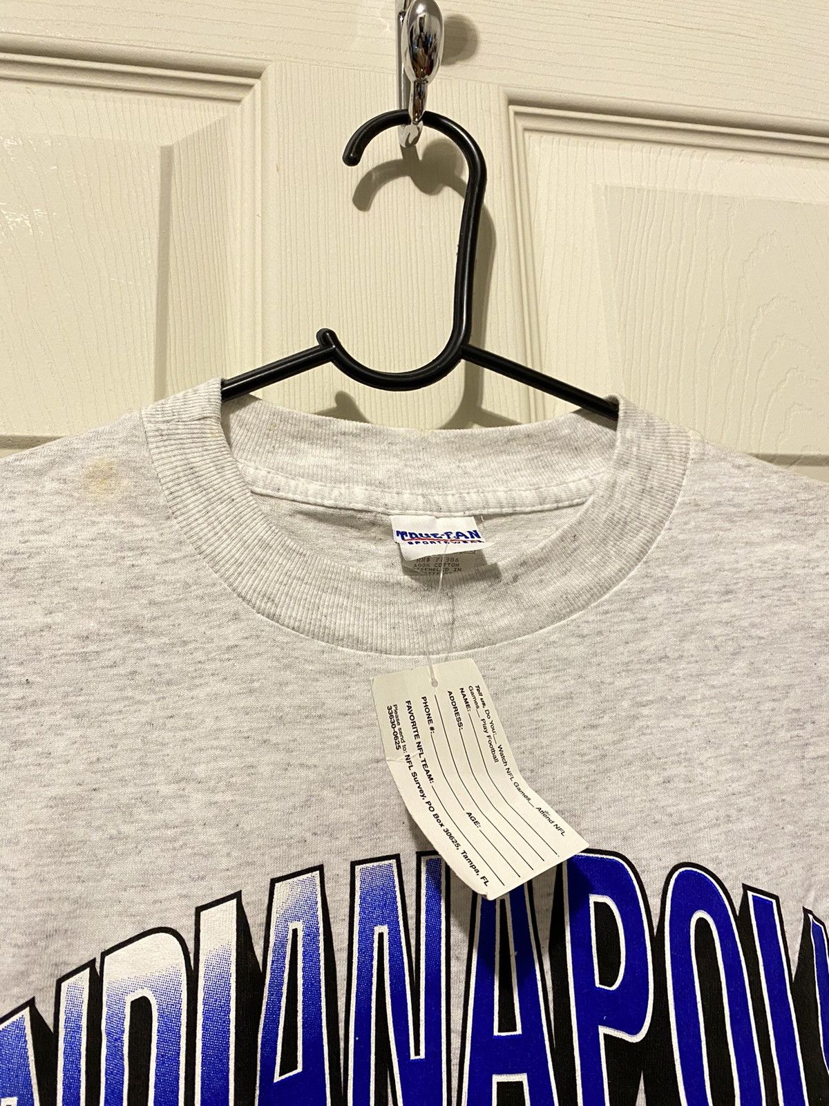 NFL Vintage Indianapolis Colts Football Tee Size US M / EU 48-50 / 2 - 2 Thumbnail