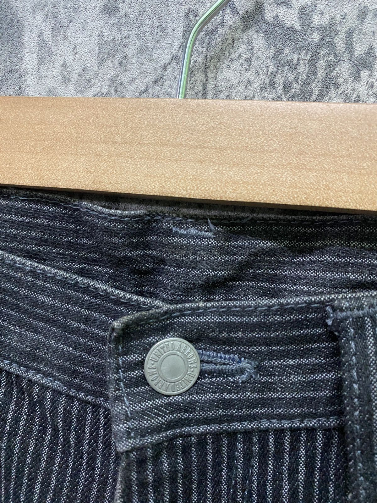 Japanese Brand × United Arrows UNITED ARROW Blue Label Striped Pants Size US 30 / EU 46 - 12 Thumbnail