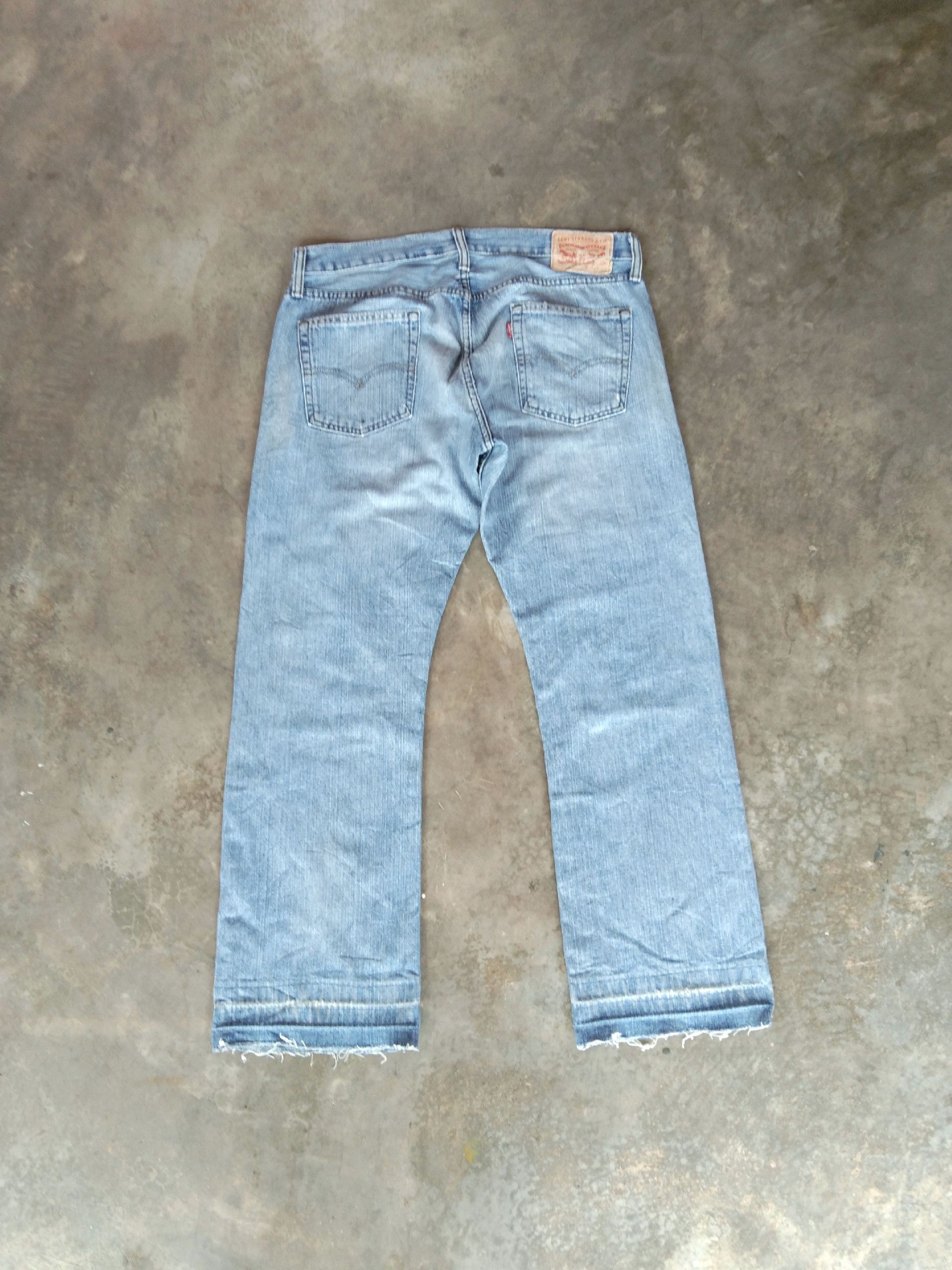 Levi's Vintage Levi's Jeans 514 Straight Leg Deniim 34x30 Size US 34 / EU 50 - 2 Thumbnail