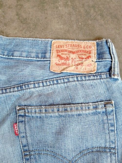Levi's Vintage Levi's Jeans 514 Straight Leg Deniim 34x30 Size US 34 / EU 50 - 5 Thumbnail