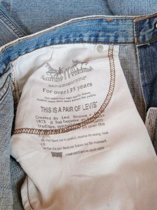 Levi's Vintage Levi's Jeans 514 Straight Leg Deniim 34x30 Size US 34 / EU 50 - 12 Thumbnail