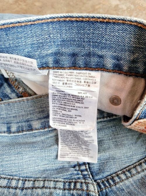 Levi's Vintage Levi's Jeans 514 Straight Leg Deniim 34x30 Size US 34 / EU 50 - 13 Thumbnail
