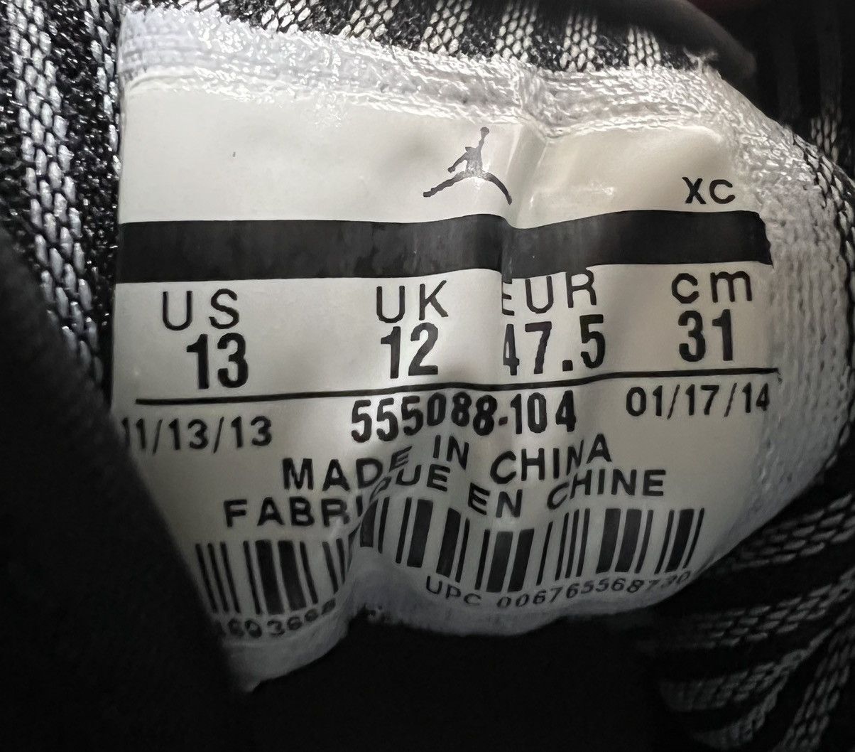 Nike Air Jordan 1 Retro High OG Barons 2014 Size US 13 / EU 46 - 9 Thumbnail