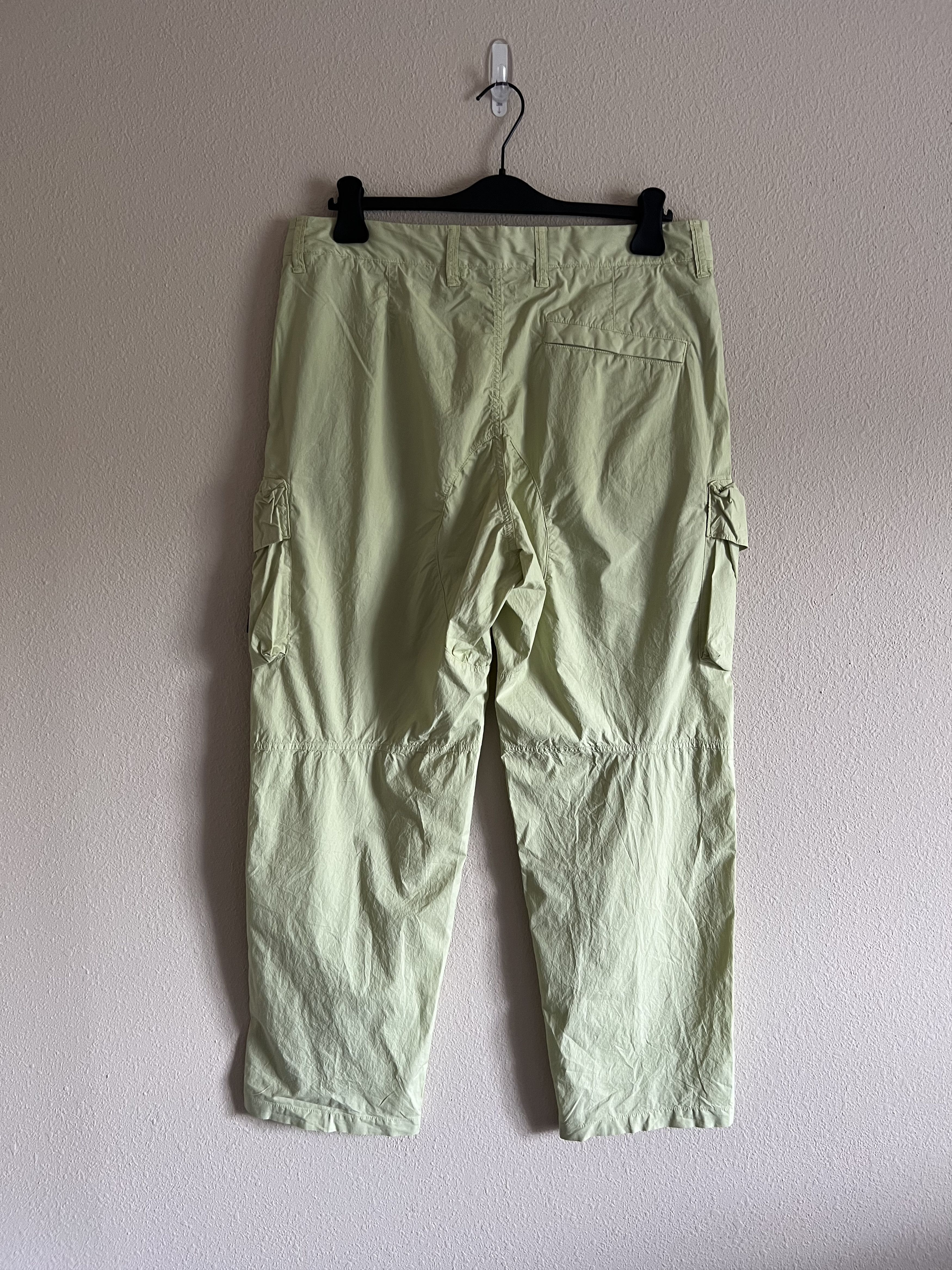 Stone Island Stone Island Tela Paracadute Bellows Cargo Pants in Mint Size US 32 / EU 48 - 4 Thumbnail