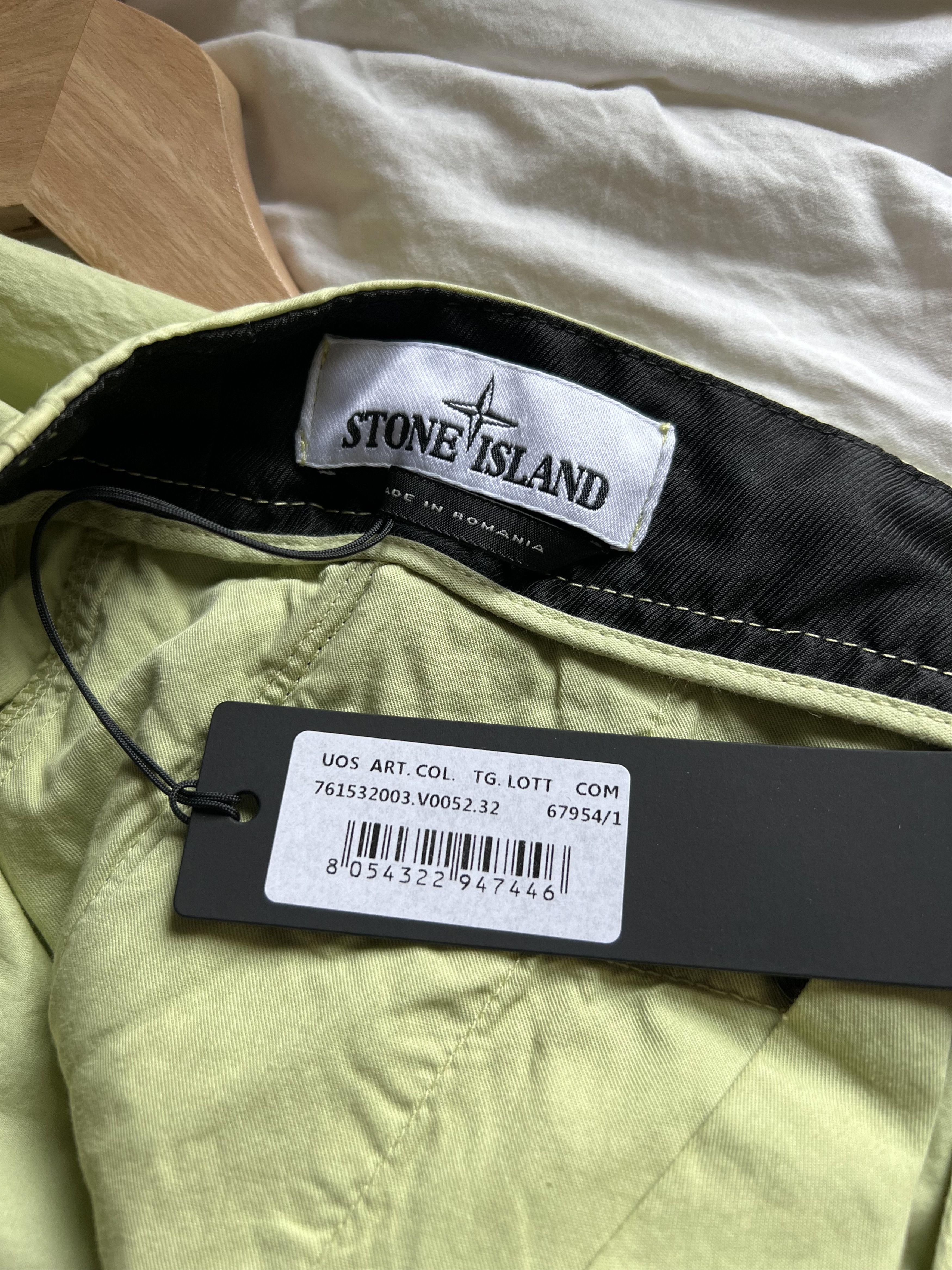 Stone Island Stone Island Tela Paracadute Bellows Cargo Pants in Mint Size US 32 / EU 48 - 6 Thumbnail