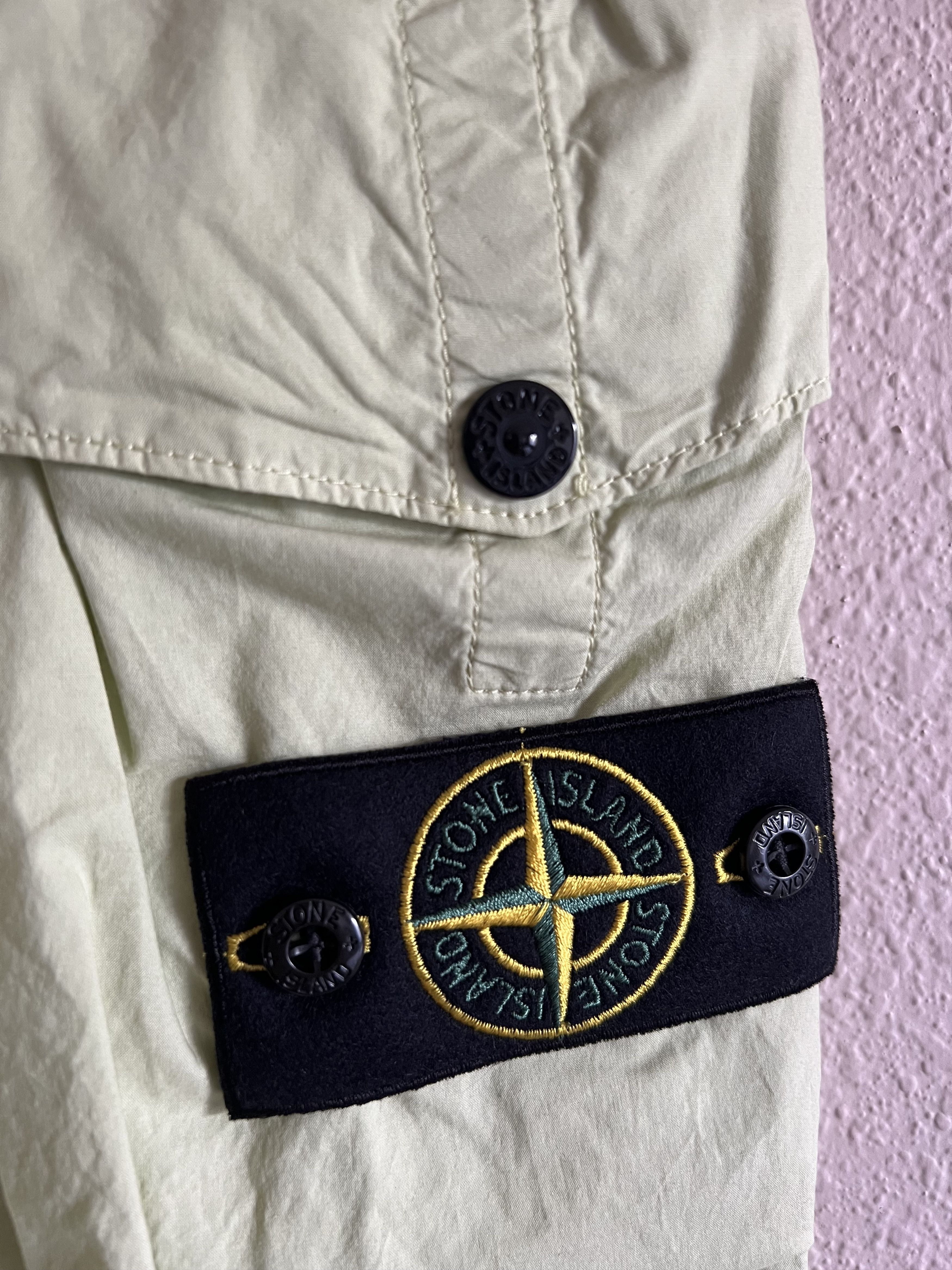 Stone Island Stone Island Tela Paracadute Bellows Cargo Pants in Mint Size US 32 / EU 48 - 3 Thumbnail