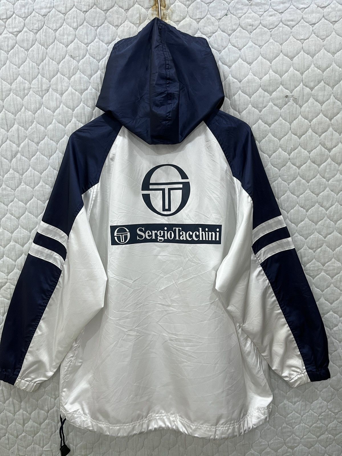 (Ggg). SERGIO TACCHINI BIG LOGO HYPEBEAST JACKET