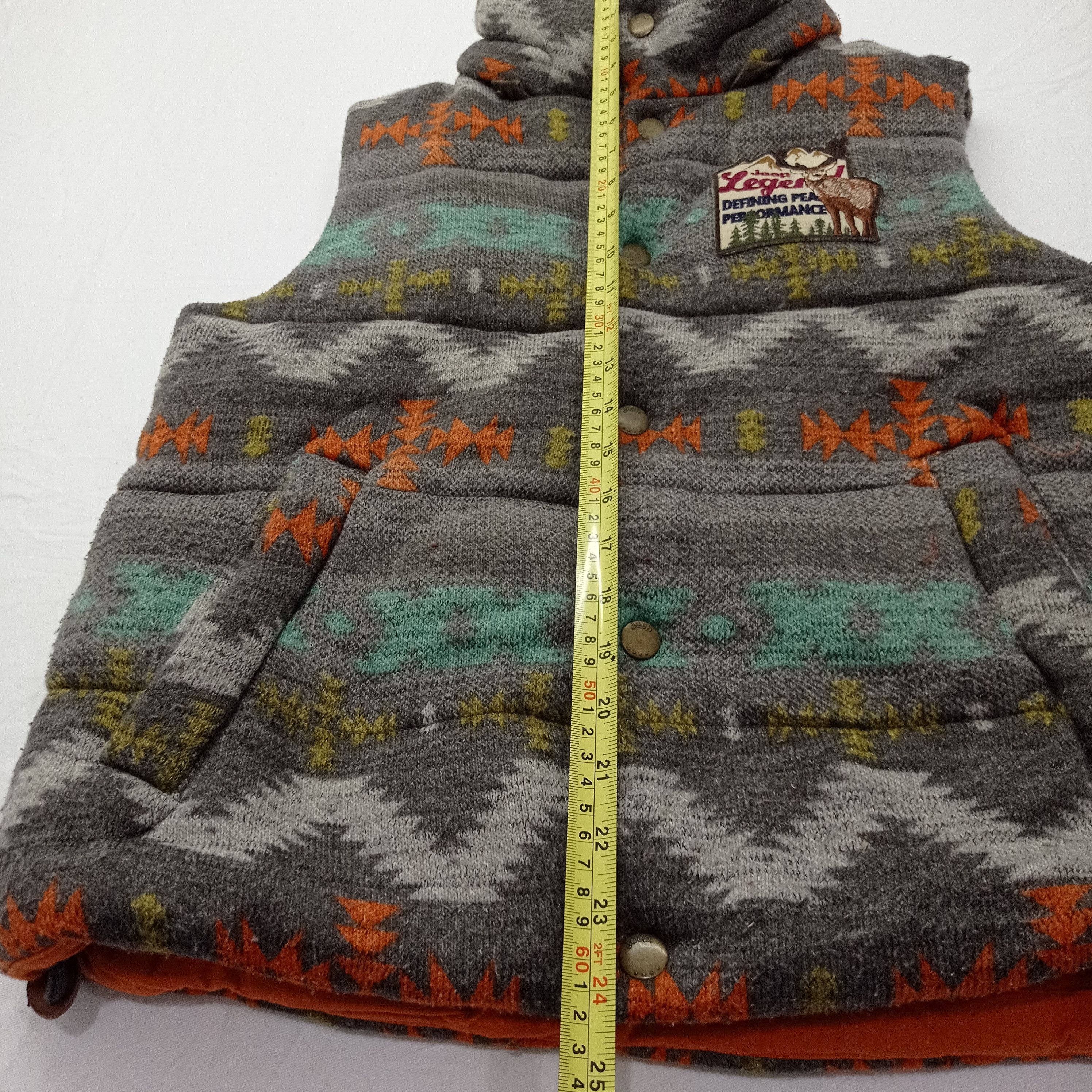 Jeep 🔥JEEP VEST PUFFER ABSTRACT DESIGN Size US M / EU 48-50 / 2 - 11 Thumbnail