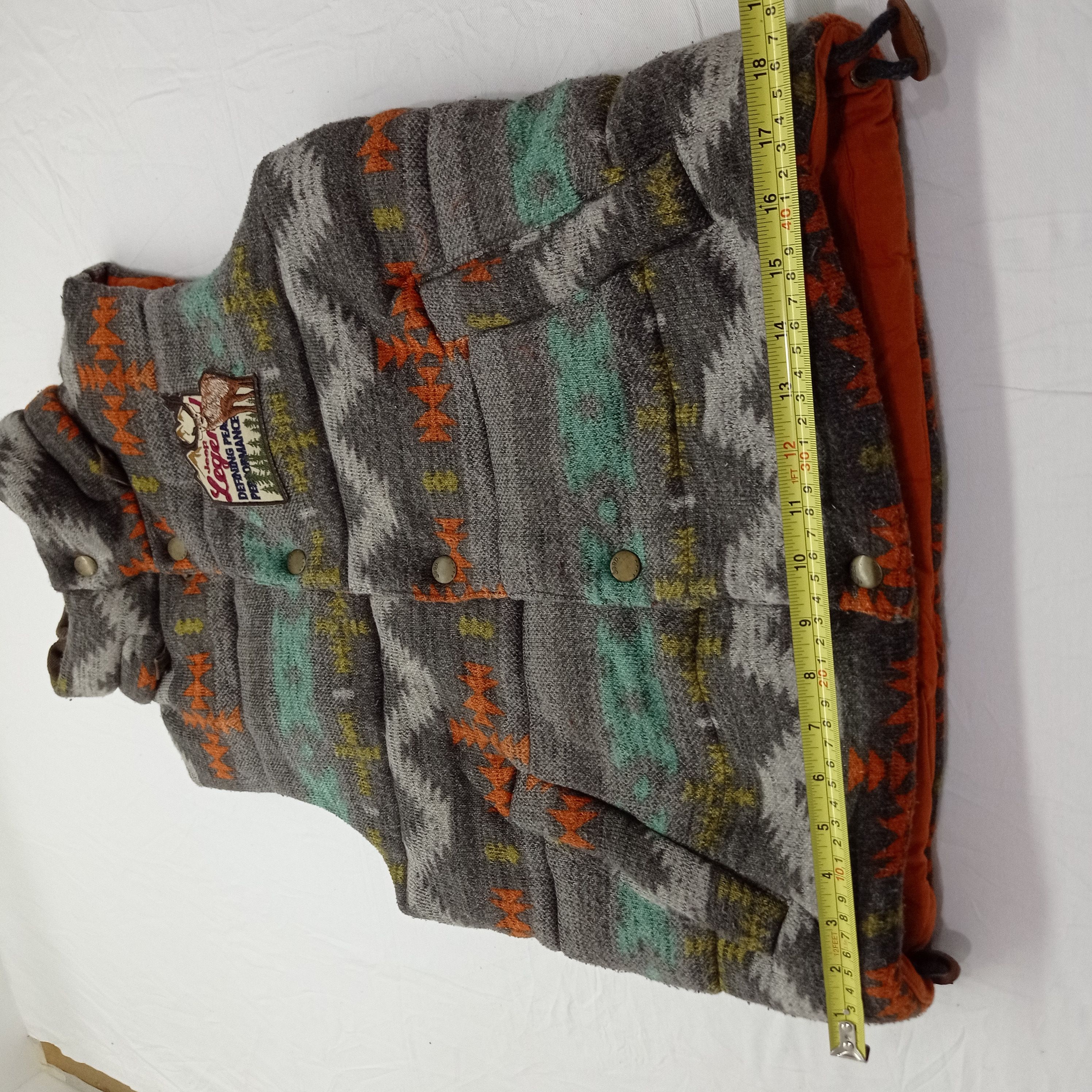 Jeep 🔥JEEP VEST PUFFER ABSTRACT DESIGN Size US M / EU 48-50 / 2 - 12 Thumbnail