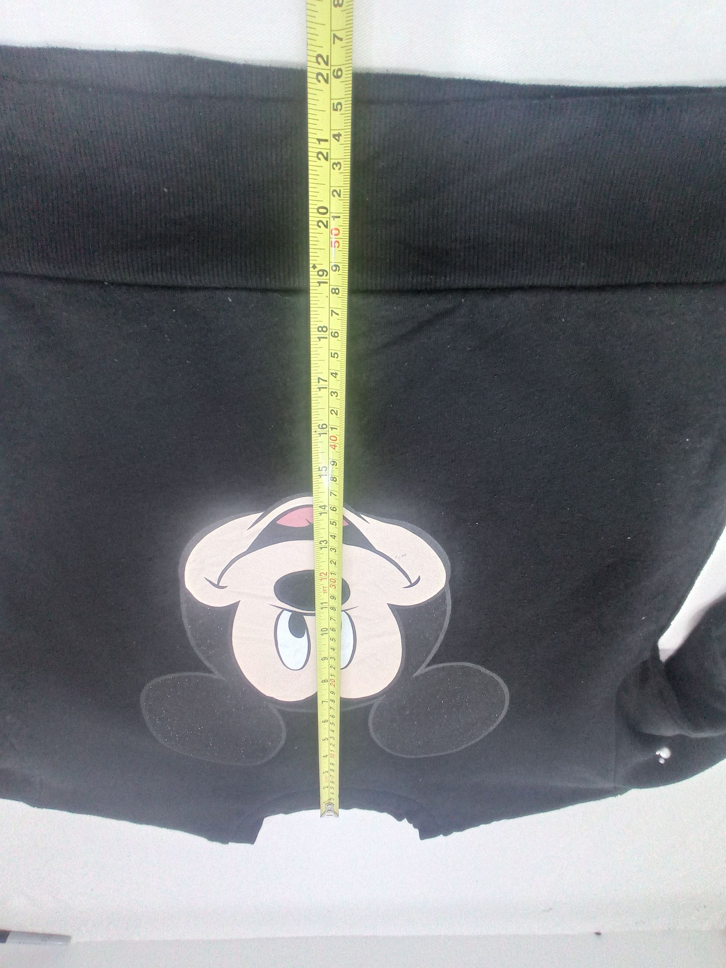 Bershka × Disney × Mickey Mouse Mickey Mouse Black Sweatshirt Size US M / EU 48-50 / 2 - 7 Thumbnail