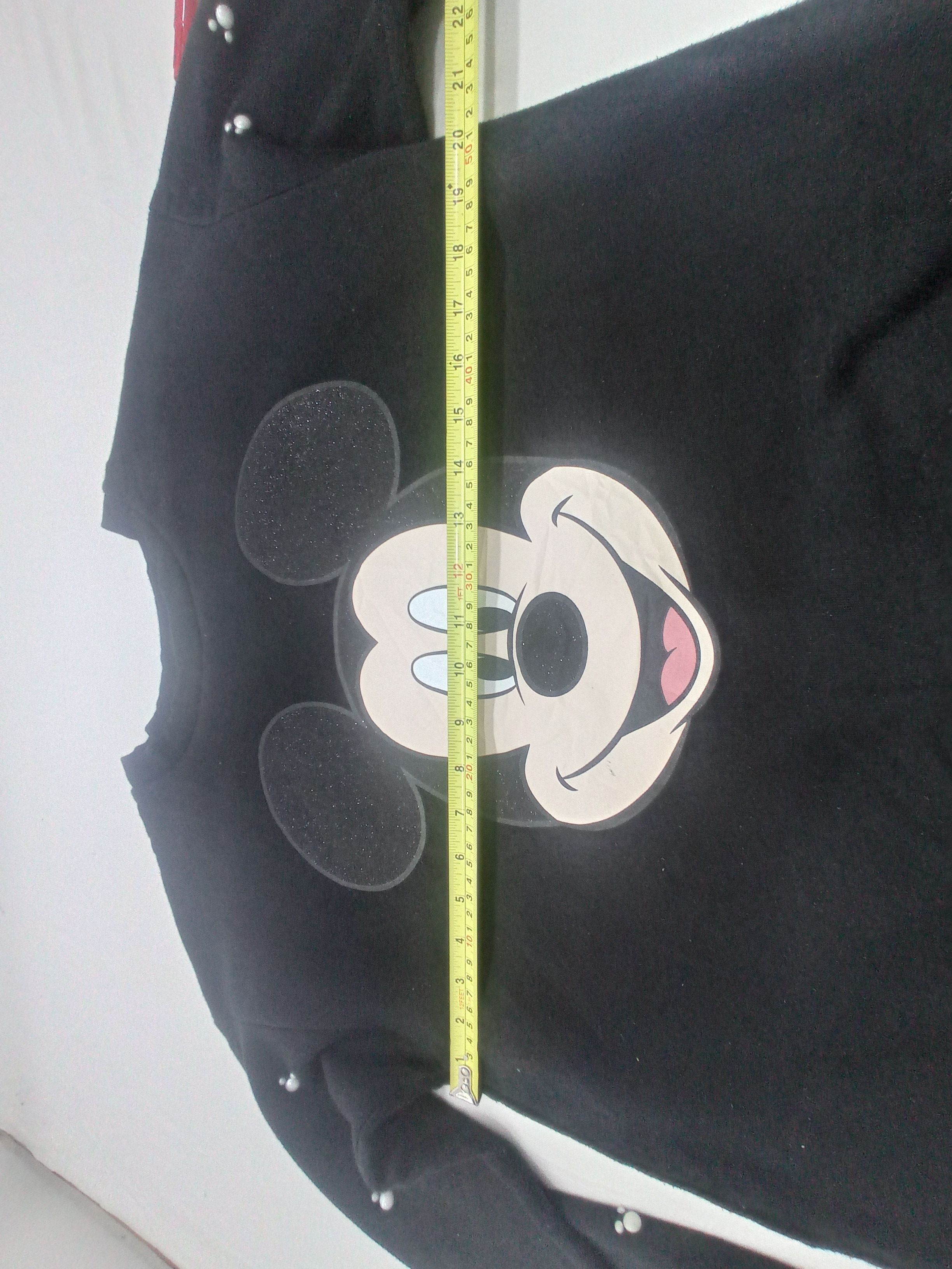 Bershka × Disney × Mickey Mouse Mickey Mouse Black Sweatshirt Size US M / EU 48-50 / 2 - 11 Thumbnail