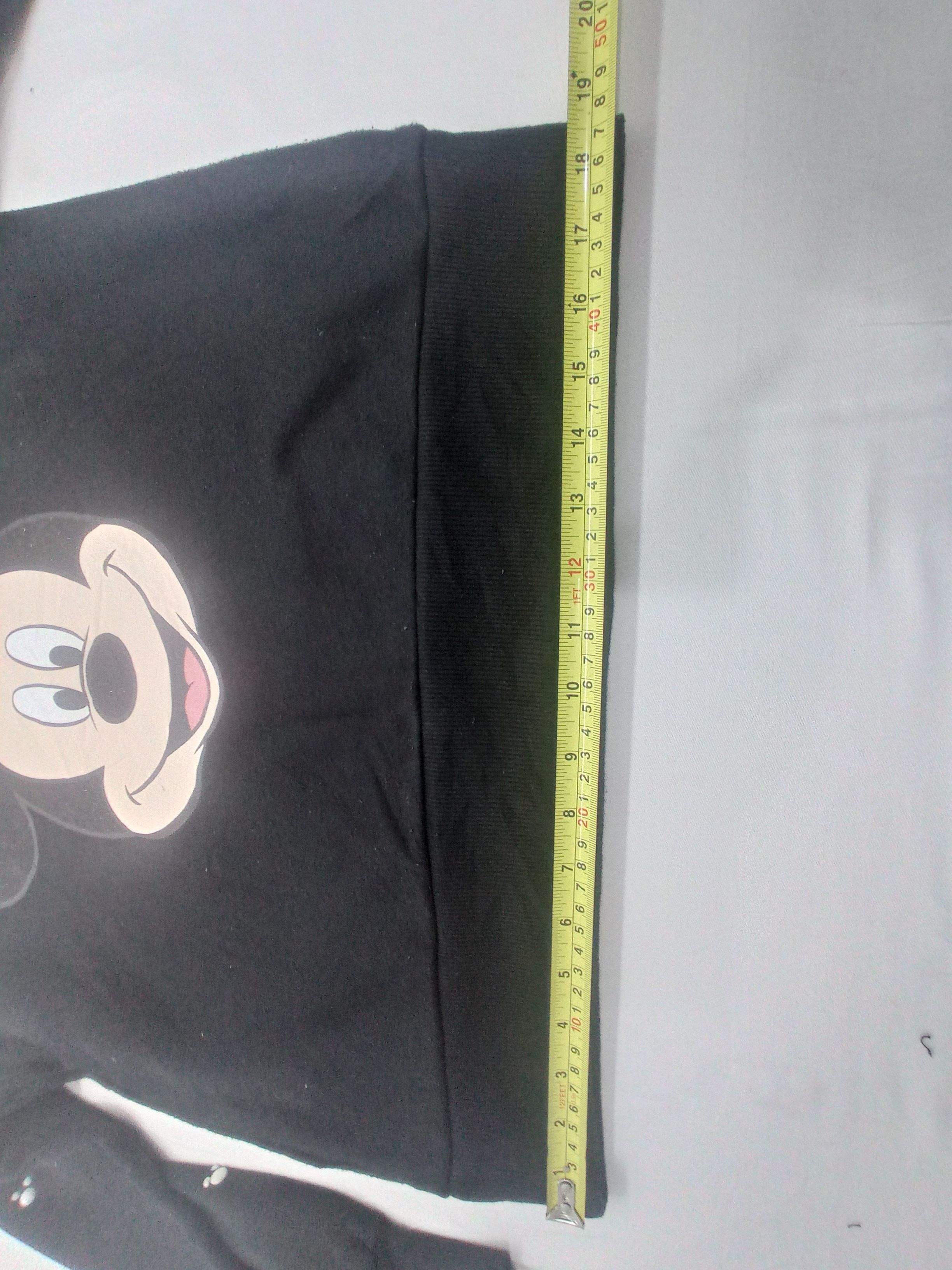 Bershka × Disney × Mickey Mouse Mickey Mouse Black Sweatshirt Size US M / EU 48-50 / 2 - 9 Thumbnail