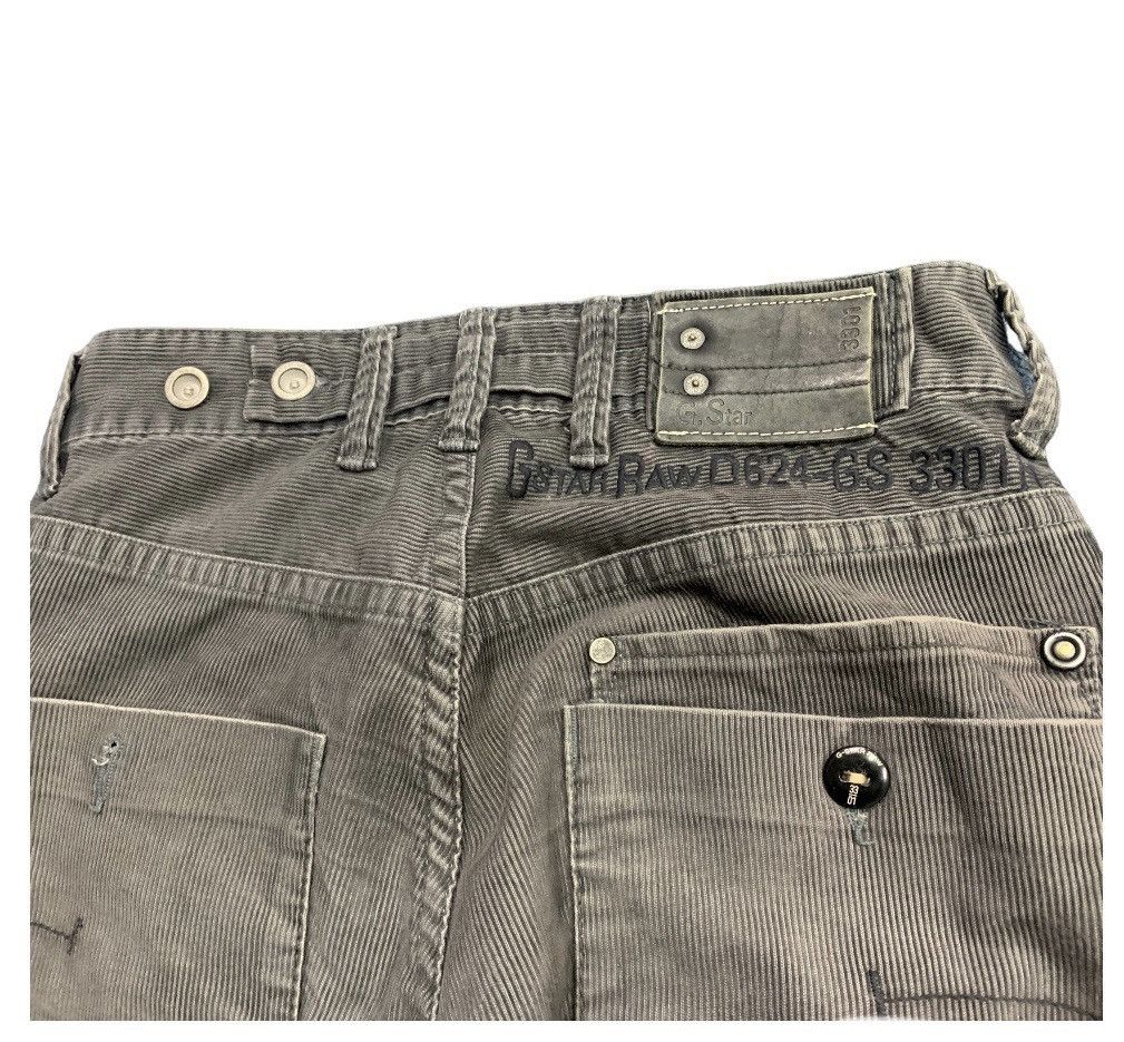 G-Star FLARED Gstar Curduroi Bush Pants Size US 31 - 9 Thumbnail