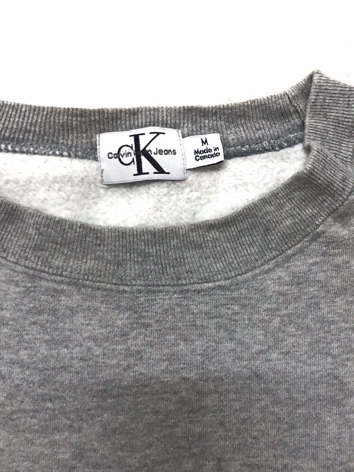 Calvin Klein × Vintage Vintage 90s Calvin Klein Big Logo Made in Canada Size US M / EU 48-50 / 2 - 3 Thumbnail
