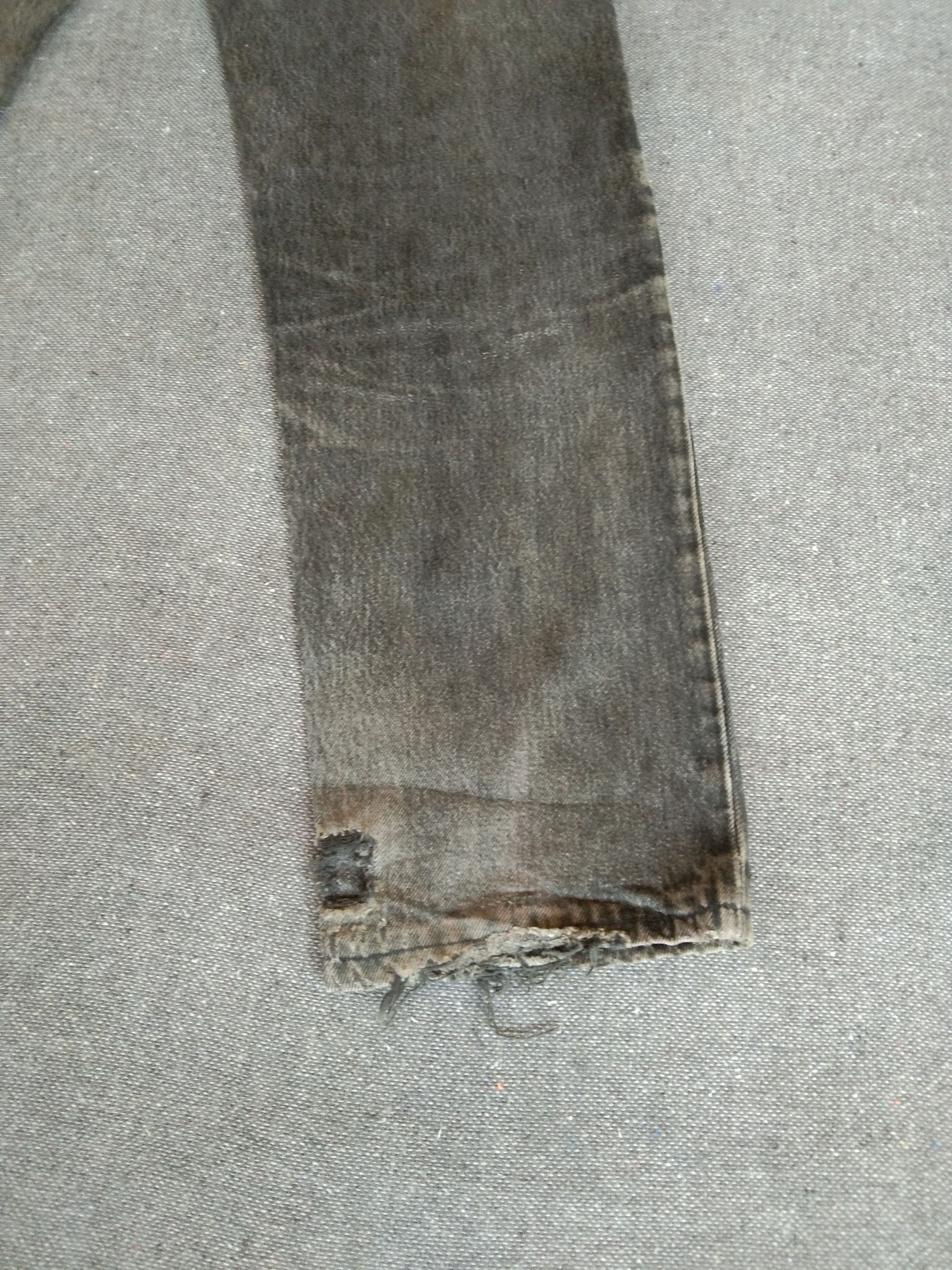 Levi's 90s Earth Tone Vintage Levi's 501 Distressed Jeans 30x30 Size US 30 / EU 46 - 4 Thumbnail