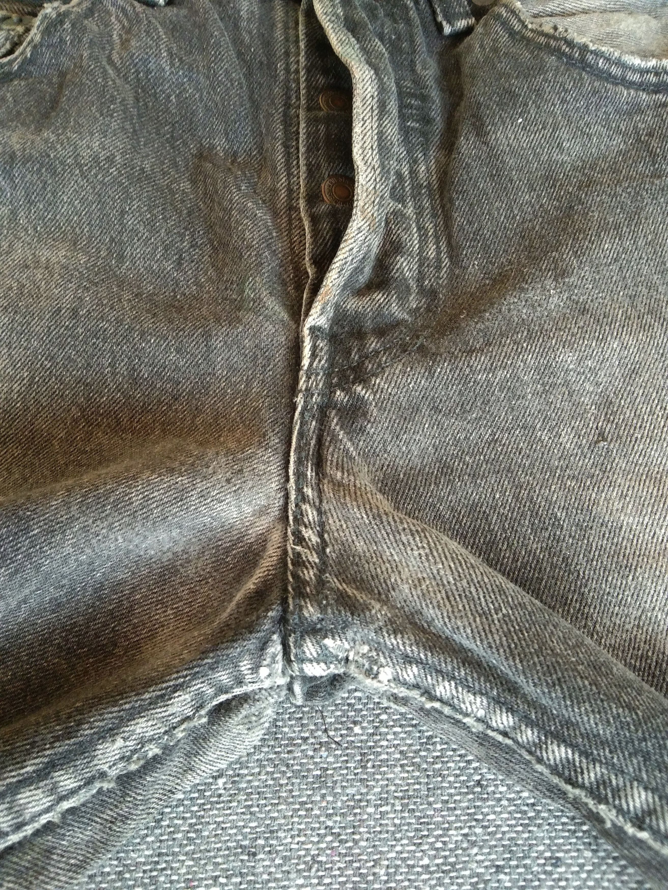Levi's 90s Earth Tone Vintage Levi's 501 Distressed Jeans 30x30 Size US 30 / EU 46 - 8 Thumbnail