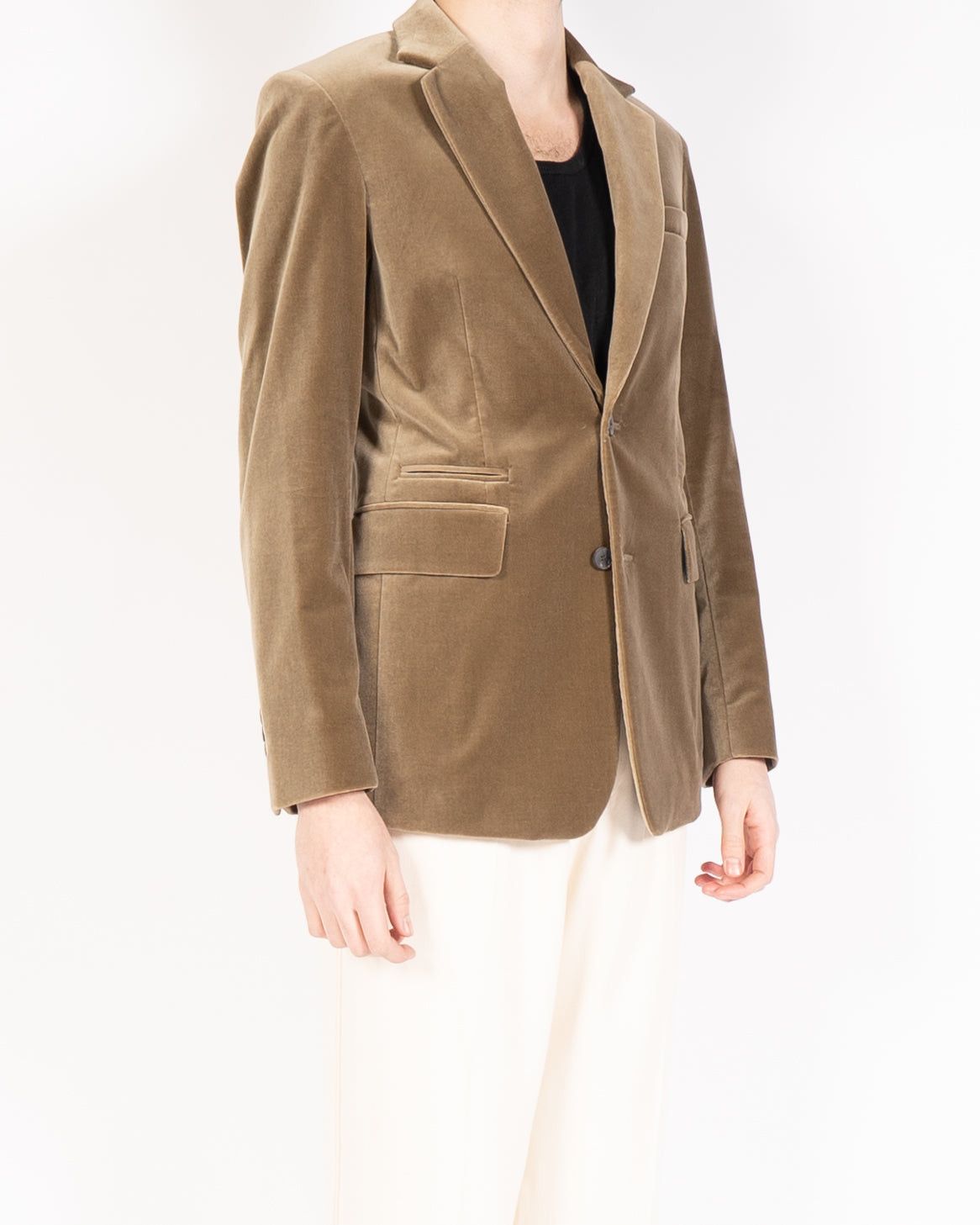Haider Ackermann FW20 Brown Velvet Classic Blazer Size US M / EU 48-50 / 2 - 4 Thumbnail