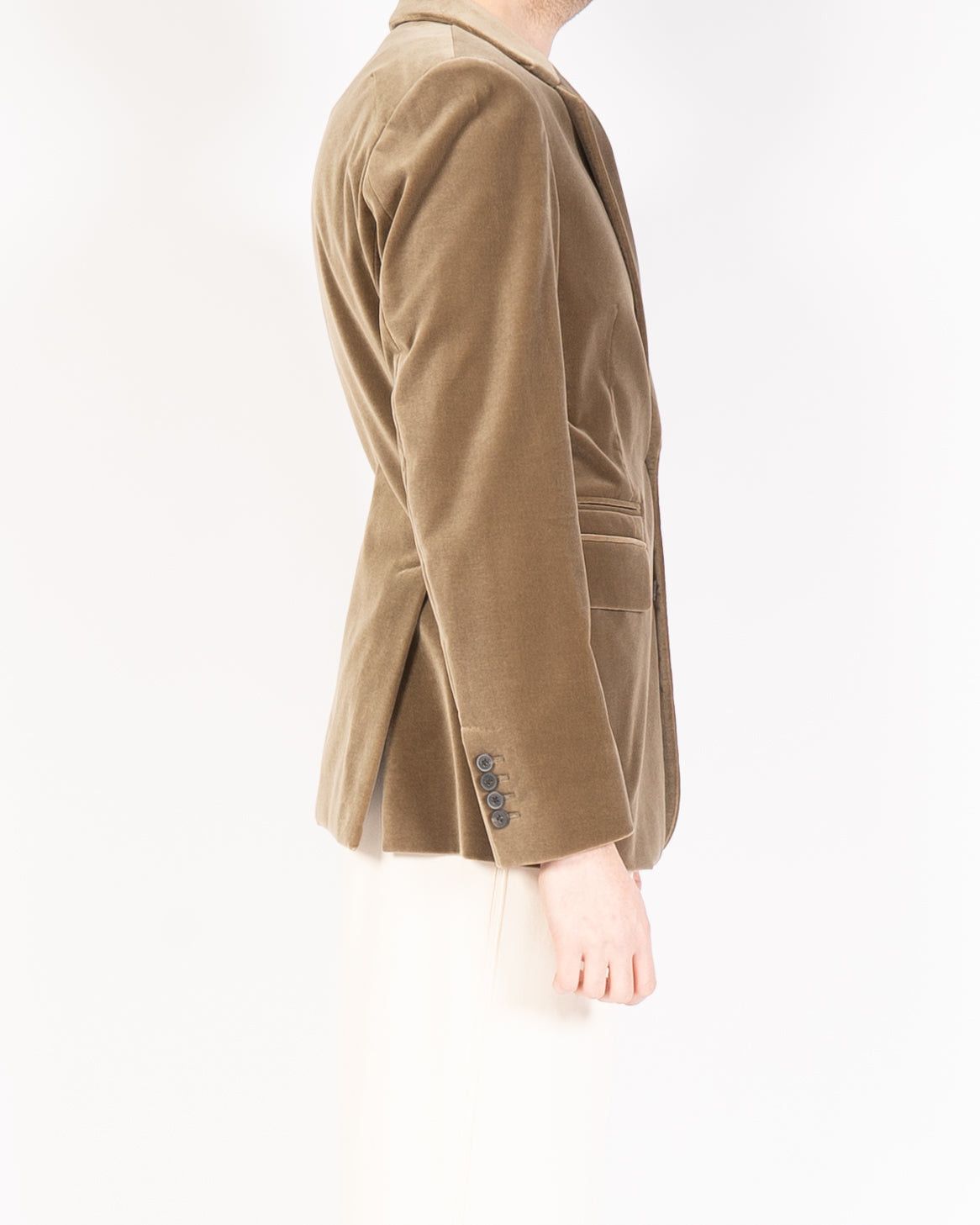 Haider Ackermann FW20 Brown Velvet Classic Blazer Size US M / EU 48-50 / 2 - 3 Thumbnail