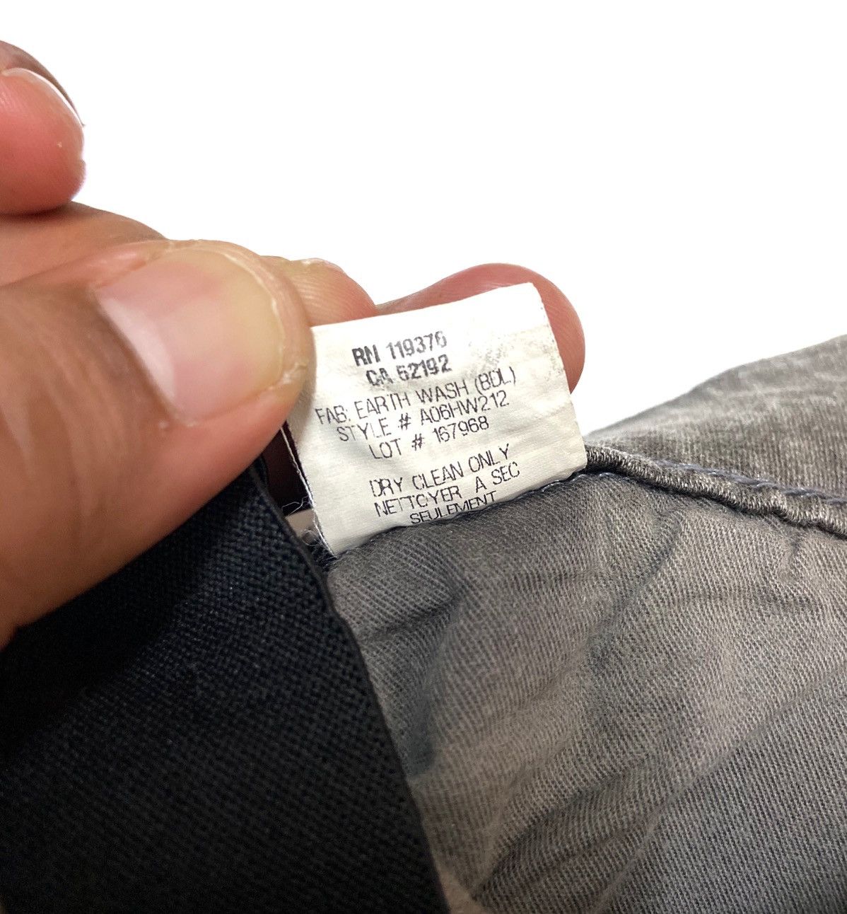 Helmut Lang 90's Helmut Lang Skinny Gray Washed Jeans Made In USA Size US 29 - 10 Thumbnail
