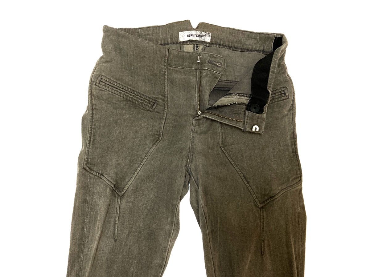 Helmut Lang 90's Helmut Lang Skinny Gray Washed Jeans Made In USA Size US 29 - 3 Thumbnail