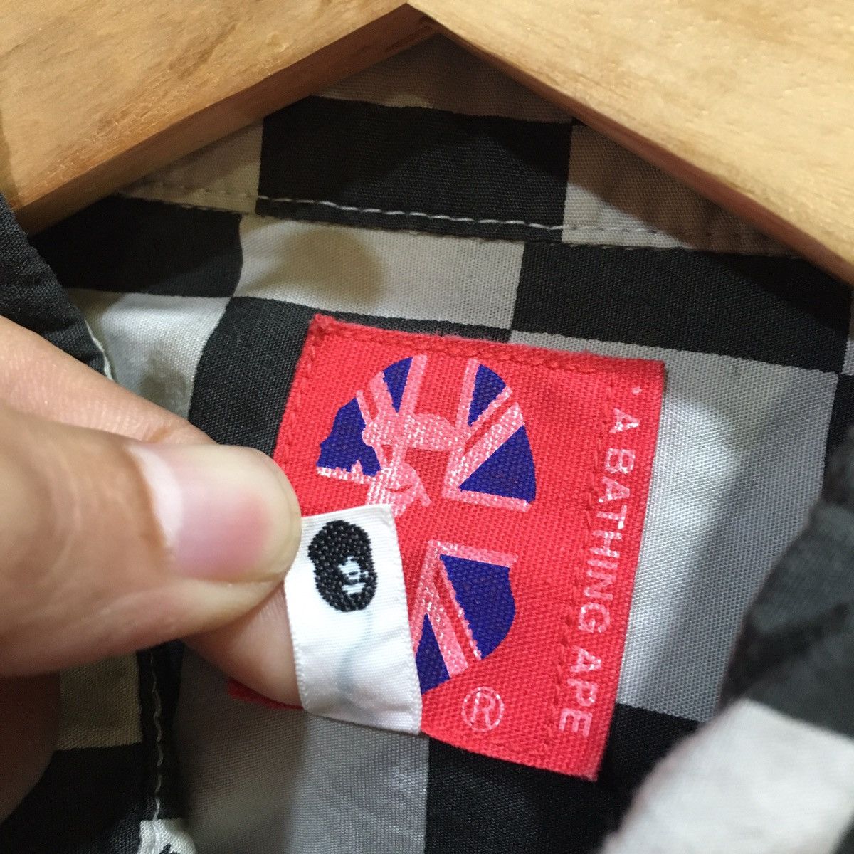 Bape VINTAGE RARE‼️Bape Checked Pocket Shirt Button Ups Like New Size US S / EU 44-46 / 1 - 6 Thumbnail