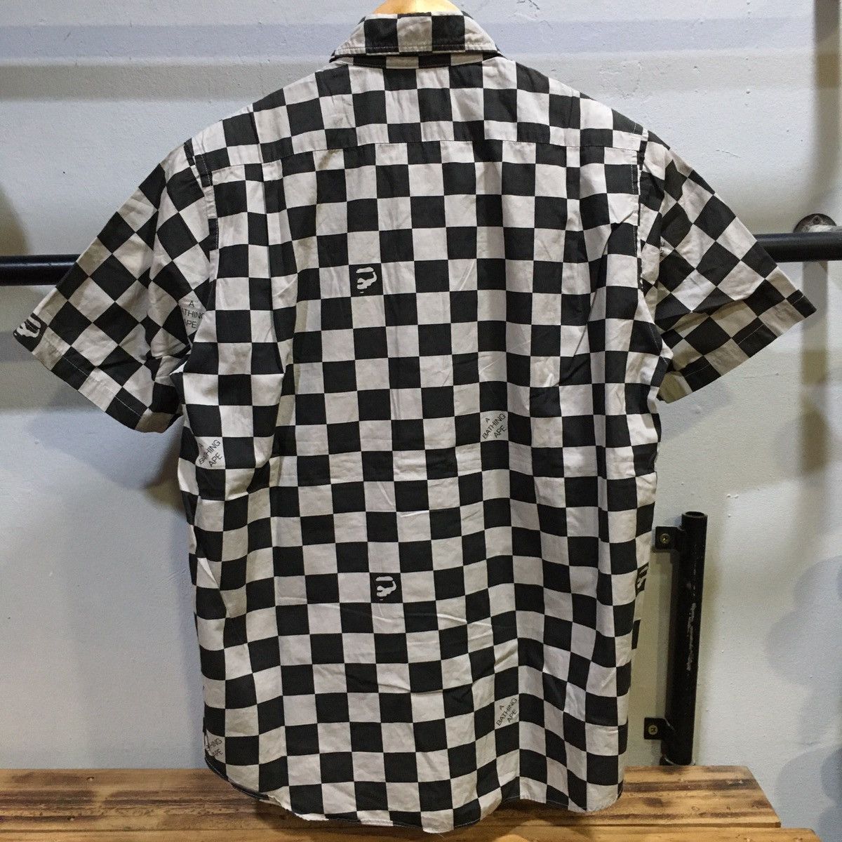 Bape VINTAGE RARE‼️Bape Checked Pocket Shirt Button Ups Like New Size US S / EU 44-46 / 1 - 2 Thumbnail