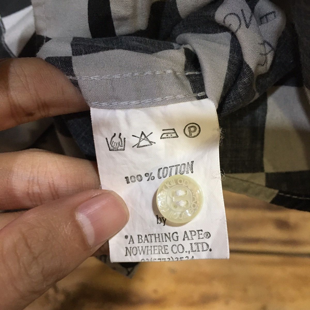 Bape VINTAGE RARE‼️Bape Checked Pocket Shirt Button Ups Like New Size US S / EU 44-46 / 1 - 7 Thumbnail