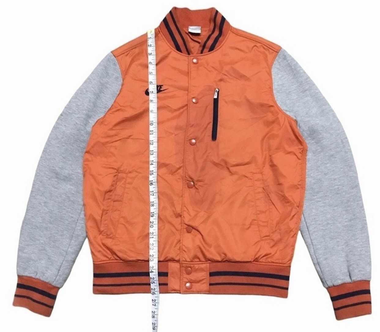 Nike OFFER‼️Vintage Nike swoosh Varsity Jacket Size US L / EU 52-54 / 3 - 11 Thumbnail