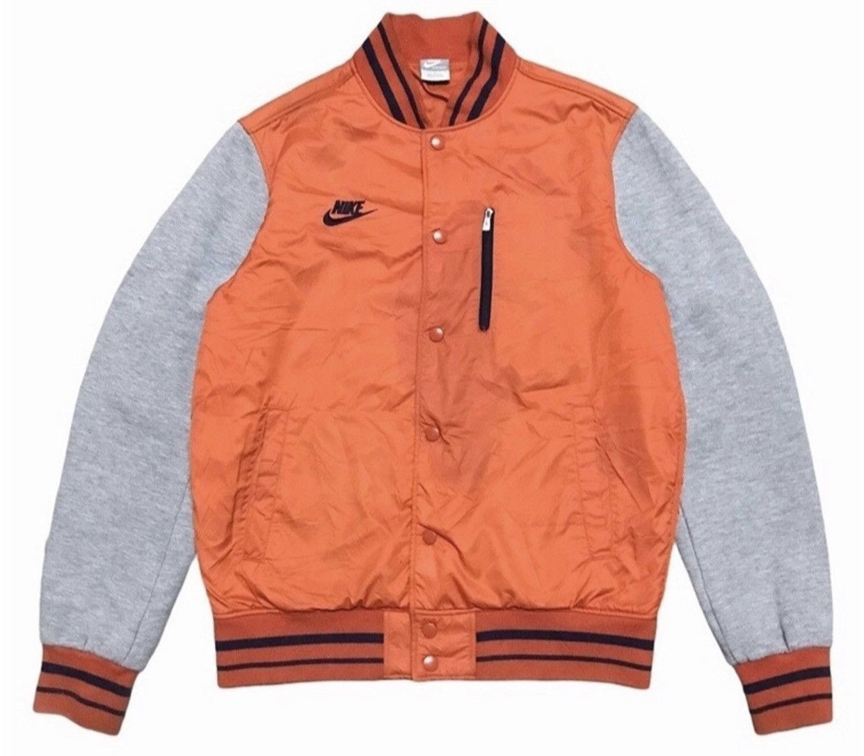 Nike OFFER‼️Vintage Nike swoosh Varsity Jacket Size US L / EU 52-54 / 3 - 1 Thumbnail