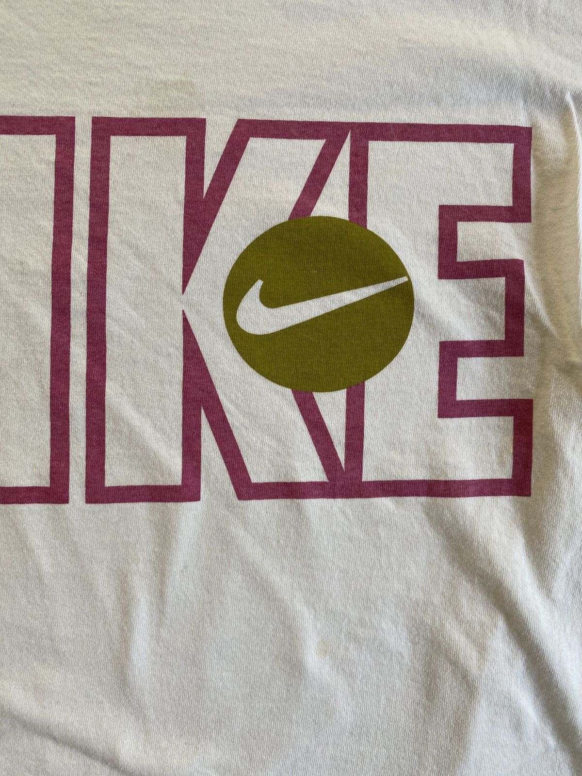 Vintage Vintage 90’s Bootleg? Nike Single Stitch Distressed Tee Size US L / EU 52-54 / 3 - 3 Thumbnail