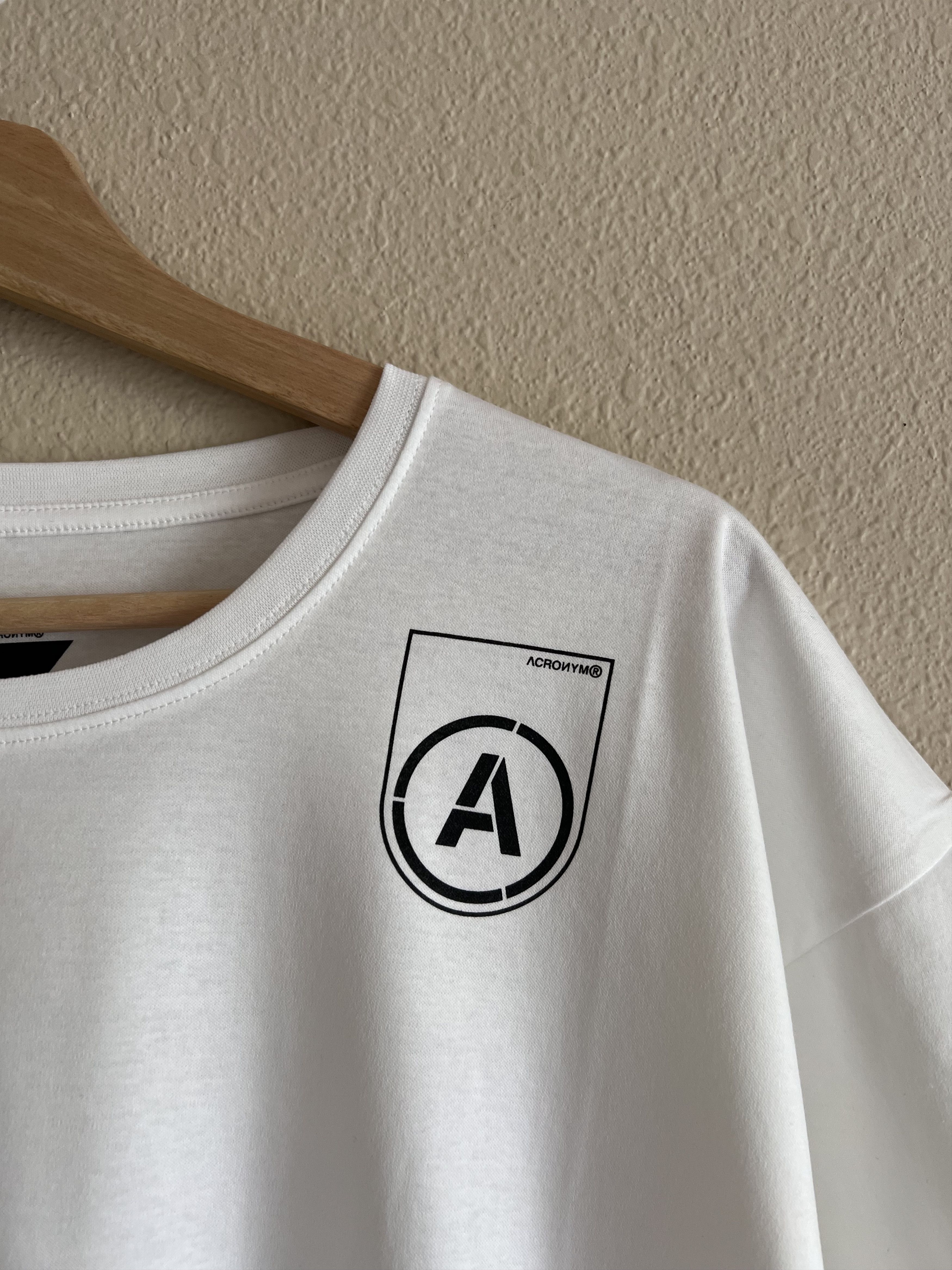 Acronym Acronym S24-PR-B Tee in White Size US L / EU 52-54 / 3 - 4 Thumbnail